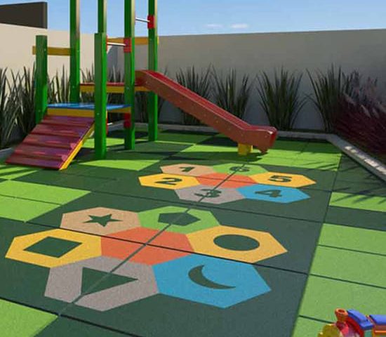 Fabricante de piso emborrachado para playground: conheça a Maxx Gramas