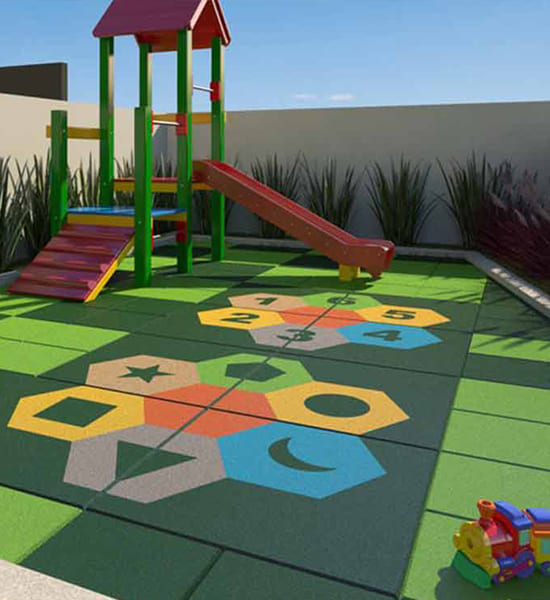 Fabricante de piso emborrachado para playground: conheça a Maxx Gramas