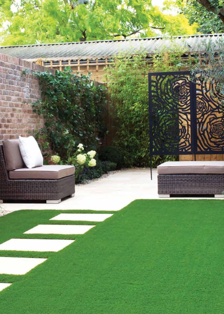 Jardim de inverno com grama sintética: planeje com a Maxx Gramas